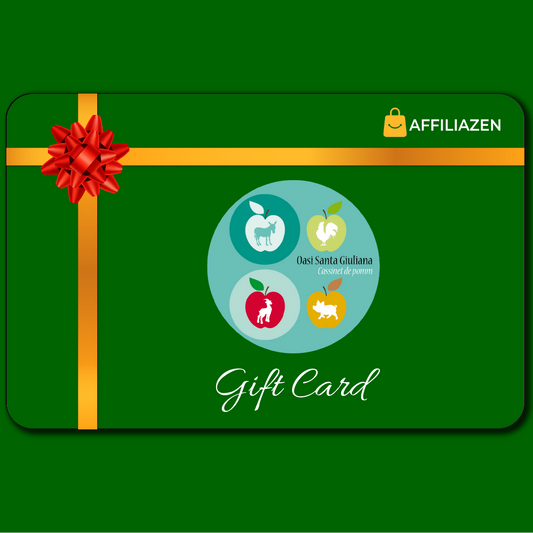 Gift Card - Oasi Santa Giuliana - AFFILIAZEN