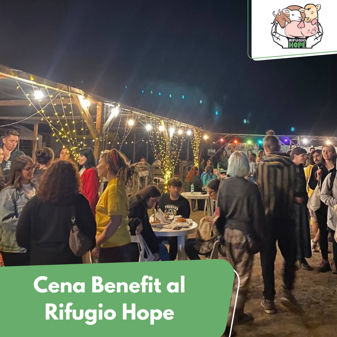 Cena Benefit al Rifugio Hope