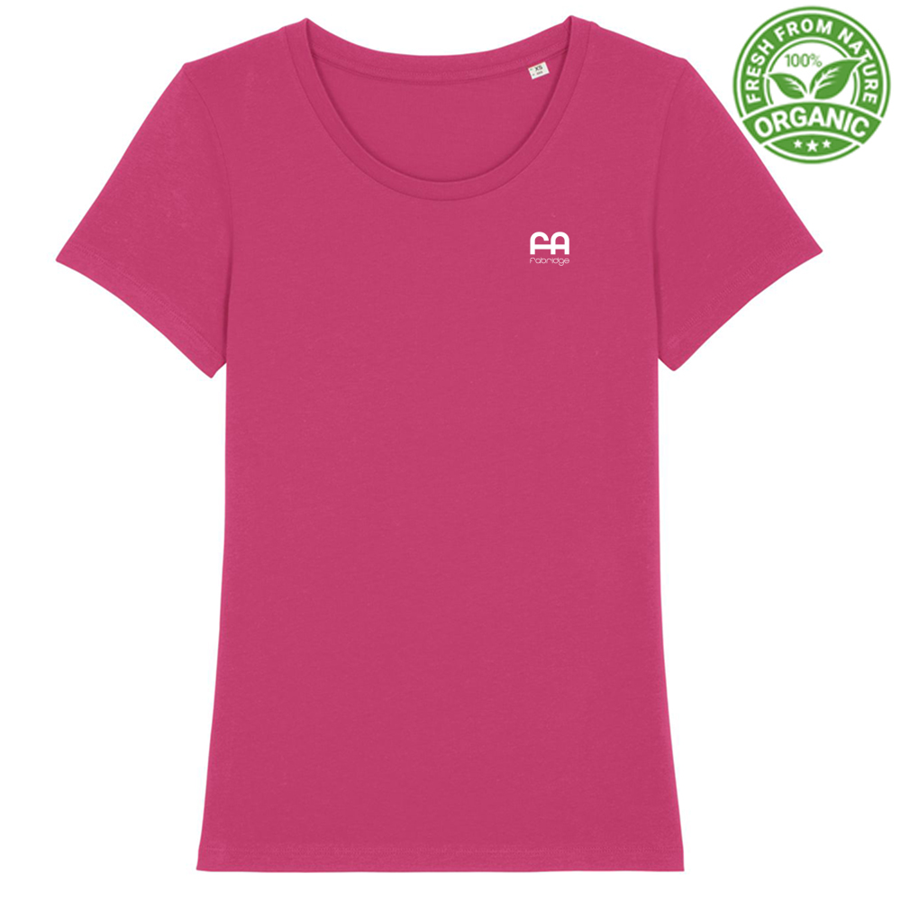 T-shirt Premium Donna - Cotone Biologico - "Sustainability isn’t just a Trend" - Colori Scuri - Doppia Stampa