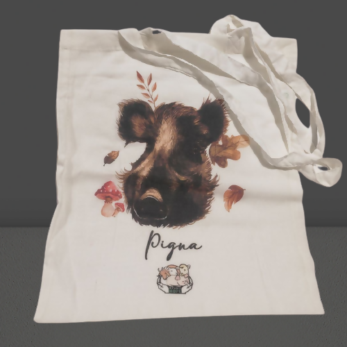 Borsa Shopper Manici Lunghi Rinforzati - 100% Cotone - Rifugio Hope | AFFILIAZON